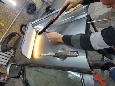 ремонт домофонных дверей: Удаление вмятин без покраски Пдр Выпремление вмятин без покраски — 16