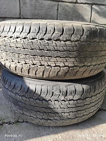 корки: Шины 285 / 60 / R 18, Всесезонная, Б/у, Пара, Внедорожные (АТ/МТ), Dunlop — 1