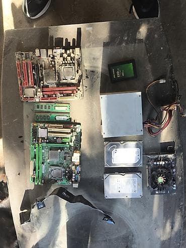 sas hdd: Набор комплектующих для ПК, разнородные позиции. Состав по фото: - — 1