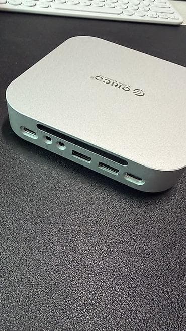 Настольные ПК и комплектующие: Orico MiniLink Dock для Mac mini 2024 (как новый) Продаю док-станцию — 2