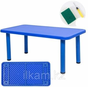 стол и стул для детей: Стулья детские Столы гелевые в 4 расцветках детские размер 120/60 4 — 3