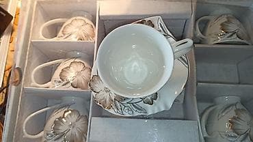 набор клю: Чайный сервиз, новыйиз 6 пар. стоит 300 сом — 1