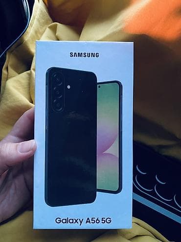 Samsung Galaxy A56 5G, Новый, 1 ТБ, цвет - Голубой