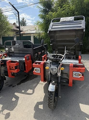 мотоцикл мотор: Грузовые трициклы Naryn Moto с самосвальным кузовом - Формат — 4