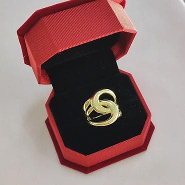 Кольцо, Проба 925, Женские, Без вставки, Новый