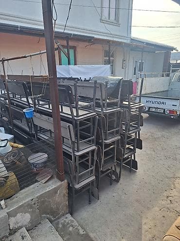 столешницу мойка: Комплект садовой мебели, Стол, Металл — 3