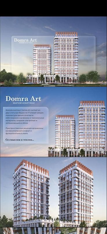 Строится, Элитка, 1 комната, 55 м²