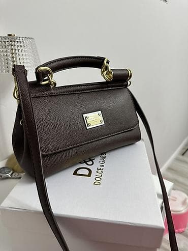 Сумки: Сумка Dolce & Gabbana - Модель: компактная сумка с верхней ручкой — 1