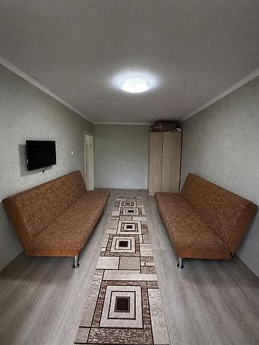 1комнатный квартира в бишкеке: 1 комната, 32 м², 104 серия, 5 этаж, Косметический ремонт — 2