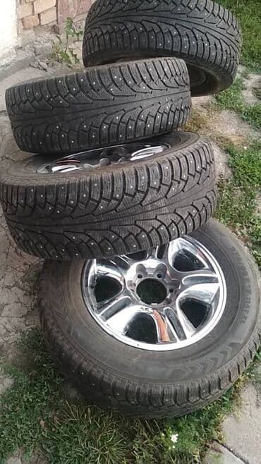 Литые Диски R 17 Lexus, Комплект, отверстий - 6, Б/у at lalafo.kg Литые Диски R 17 Lexus, Комплект, отверстий - 6, Б/у