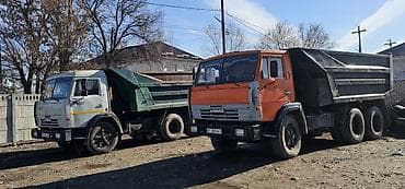 Самосвалы КАМАЗ для строительных и землеройных работ. Подходят для: -