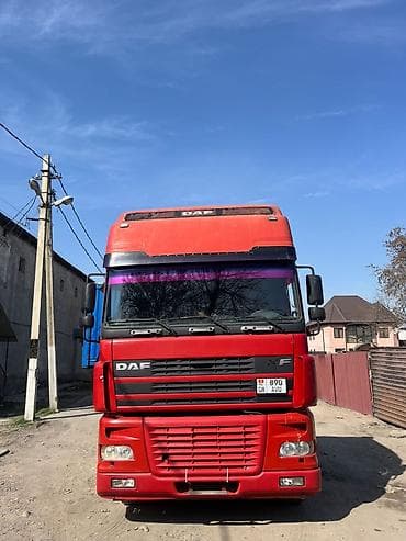 Тягач, DAF, Тентованный