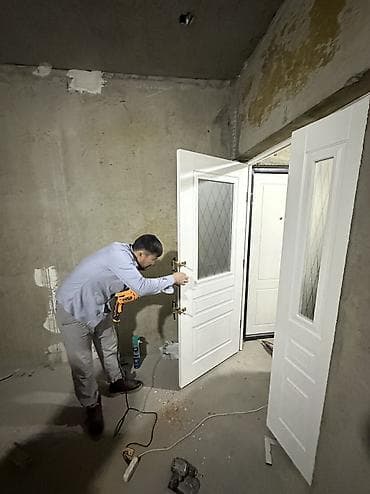 эшик сатып алам: Кулпу, Эшик: Алмаштыруу, Оңдоо, Орнотуу, Баруу акысыз — 10