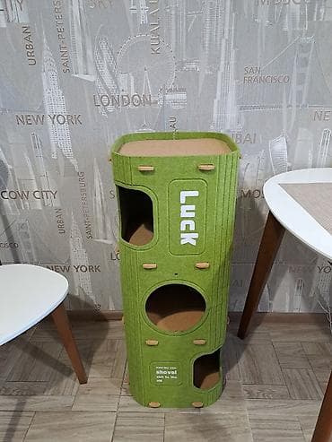 будка для кошек: Многоуровневый домик‑комплекс для кошек. Описание: - Башенная — 2