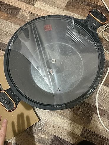 кострюл: Казан UCC LIFE Casserole с гранитным покрытием - Объем: 10 л - — 2