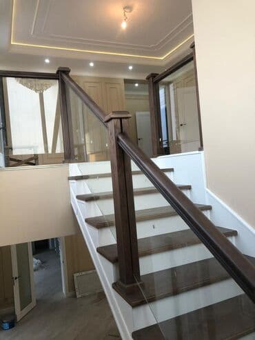 Пошив и ремонт одежды: Изготовление лестниц из дерева ценных пород установка дверей — 3