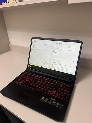 ноутбук acer nitro: Игровой, Б/у, Intel Core i5 — 1