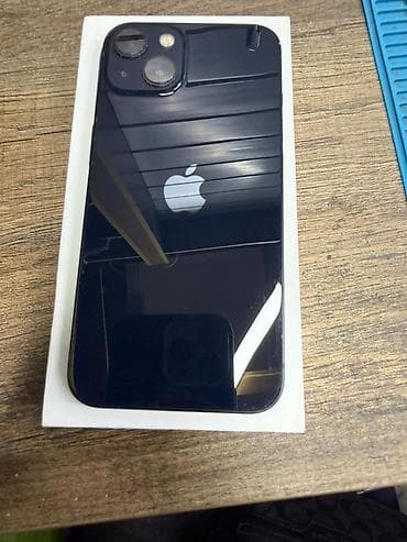 для iphone: IPhone 13, Б/у, 128 ГБ, Черный, Коробка, 100 % — 1