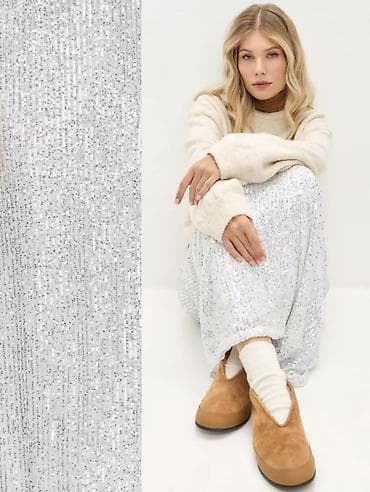 made: Юбка с пайетками Размер : Стандарт Женская одежда от производителя — 4