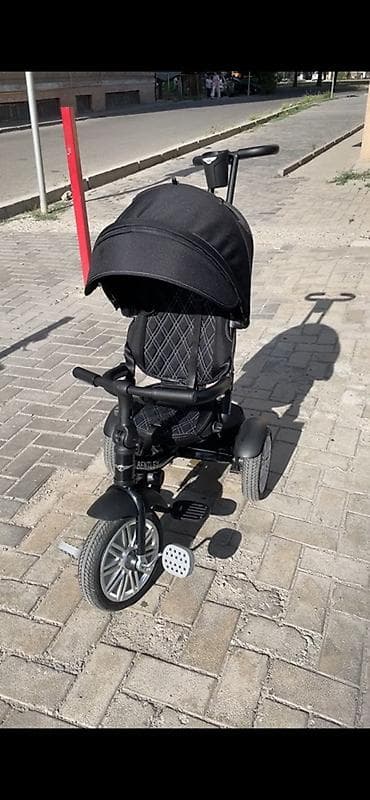 second hend: Детский трехколесный велосипед‑коляска Bentley (Black) - Формат — 2