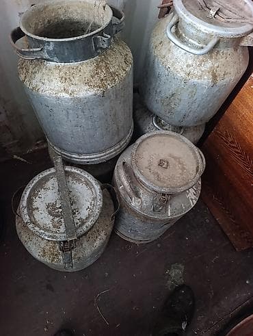 Садовая мебель: Алюминиевые фляги (советского образца) - Материал: пищевой алюминий — 2