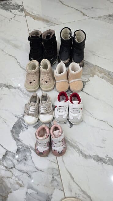 детская обувь оптом: Детская обувь набором: - Зимние сапоги черные, на молнии, с теплым — 3