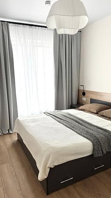 1 комната, Люкс, элитка, Бишкек Парк ТРЦ, Душевая кабина, Постельное белье, Кондиционер — 1