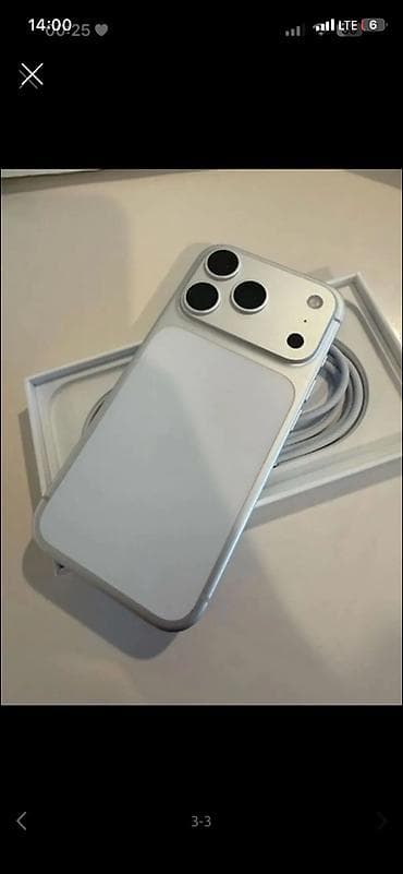 IPhone 17 Pro Max, 256 ГБ, 100 % lalafo.kg да IPhone 17 Pro Max, 256 ГБ, 100 %