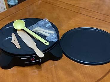 Электрогрили: Электрическая блинница 2 в 1.все в комплект входит. Цена: 5500 сом — 2