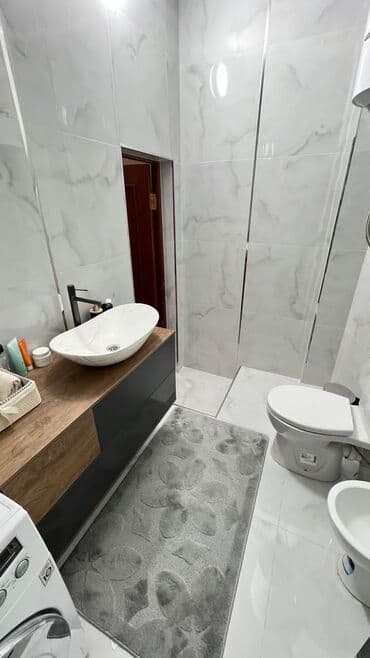 сниму квартиру на долгий срок город ош: 4 комнаты, Риэлтор, Без подселения, С мебелью полностью — 23