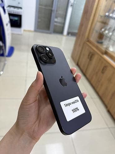 смартфон apple iphone 15 pro max: IPhone 16 Pro Max, Б/у, 256 ГБ, Black Titanium, 100 % — 4