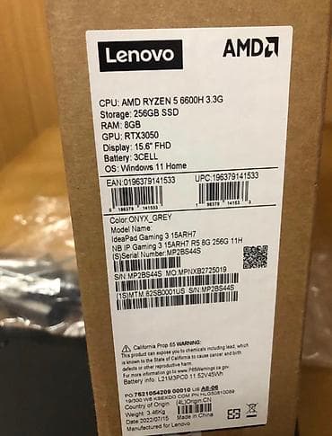 редми нот 12 с: Lenovo Ideapad Gaming 3 6600h Память : 256гб SSD Оператива : 8гб — 3