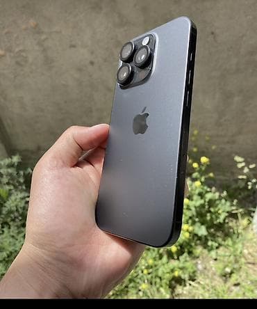 iphone 11pri: IPhone 16 Pro, Б/у, 256 ГБ, Black Titanium, 90 % — 3