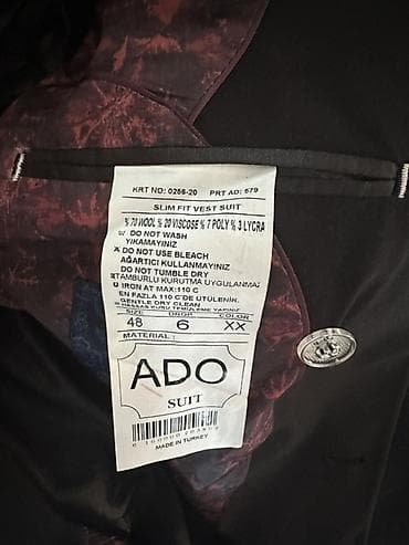 suit: Мужской костюм ADO Suit (Turkey), модель ALFA SUIT - Комплектация — 6