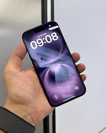 сколько стоит iphone 17 в бишкеке: IPhone 16, Б/у, 256 ГБ, Black Titanium, Защитное стекло, Чехол, В рассрочку, 100 % — 2