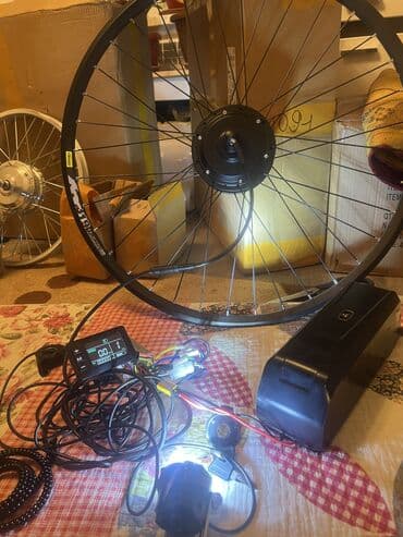 запчасти велосипедов в бишкеке: ✅электро калесо розмер 29 полный комплект пробег 000 скорость45,48 ч — 1