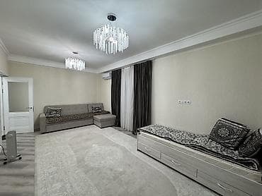 квартира айына бишкек: 2 бөлмө, Менчик ээси, Чогуу жашоосу жок, Толугу менен эмереги бар — 5