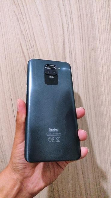 Redmi, Redmi Note 9, Б/у, 128 ГБ, цвет - Серый, 1 SIM, 2 SIM