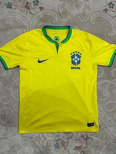 Мужская футболка, M, Nike, Б/у, цвет - Желтый, Самовывоз