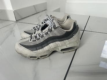 аир макс 95: Мужские кроссовки, 41, 42, Nike, Б/у, цвет - Серый, Самовывоз, Платная доставка — 4