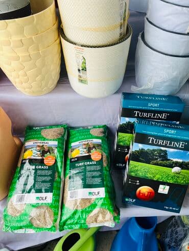 цветочница: Большой ассортимент, Цветочных горшков, почвы, семян газона и многое — 11