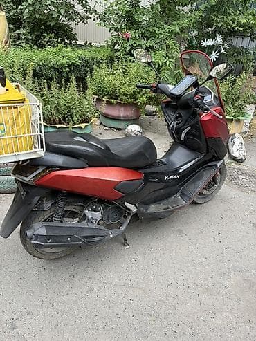 мототехника бишкек: Скутер Yamaha YMAX (красный/черный) с дооснащением под город и — 6