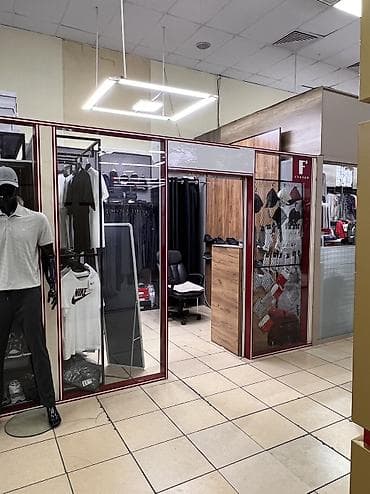 сдается парикмахерская: Сдается бутик 
9 кв м Дордой Плаза старая 2 этаж бутик F 8 — 8