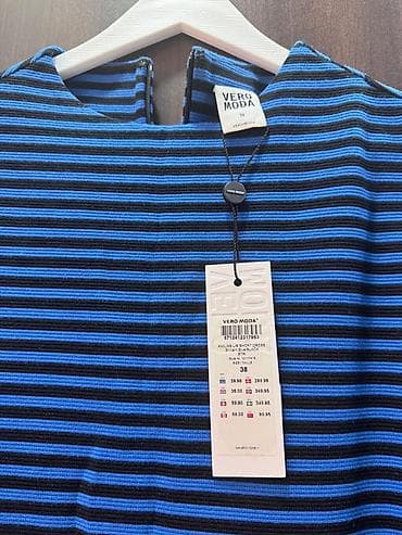 мода: Повседневное платье, Короткая модель, Полиэстер, Прямое — 1