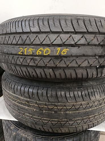 Шины 215 / 60 / R 16, Лето, Б/у, Пара, Легковые, Япония, Toyo