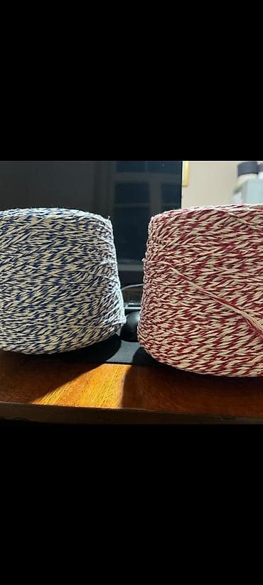 вата алам: Хлопковый шпагат/для колбасы. нитки для колбасных изделии - Материал — 1