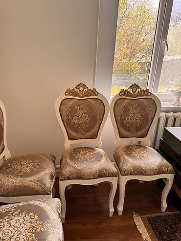 утюк стол: Стул для зала, Дерево — 2