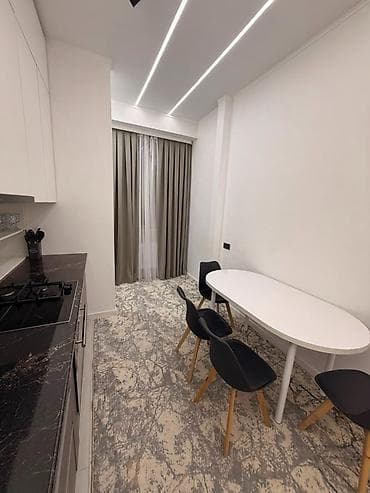 Квартиры: 1 комната, 39 м², Элитка, Асанбай мкр Элитка, 2 этаж, Евроремонт — 3