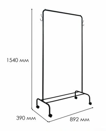 купить прихожую бу: Гордеробная вешалка Производство Россия Материал металл Расцветки — 1