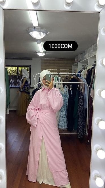 devit 3: Повседневное платье, Китай, Лето, Длинная модель, Прямое, S — 2